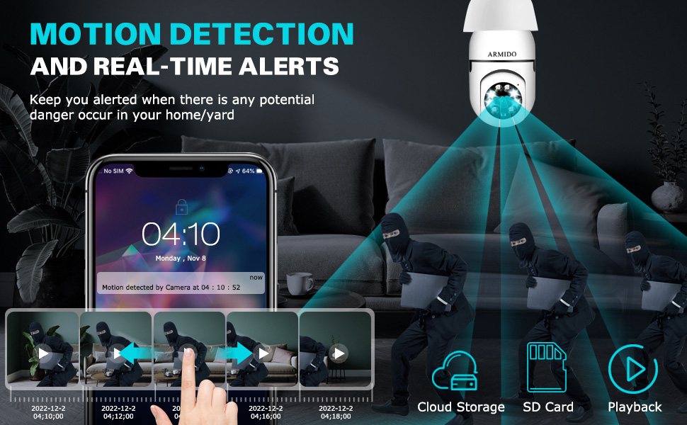 Introducing the Nomad Security Camera Your Ultimate 360° Defender! My Wealthy Life Empower